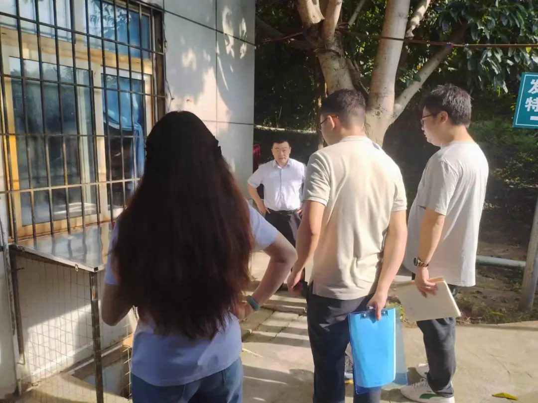 重慶醫科大學附屬大學城醫院污水處理站首次檢查